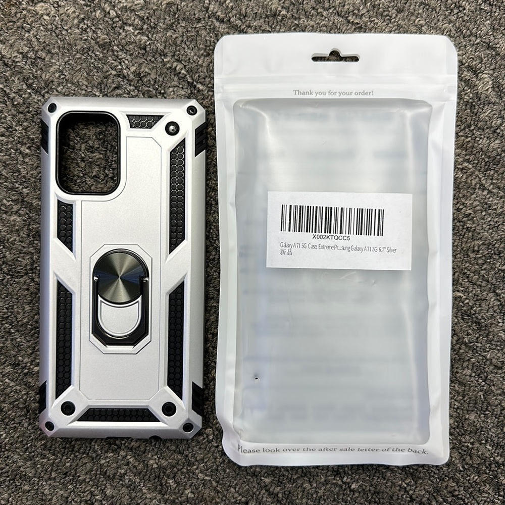 Galaxy A71 5G Protectant Case 6.7” Silver